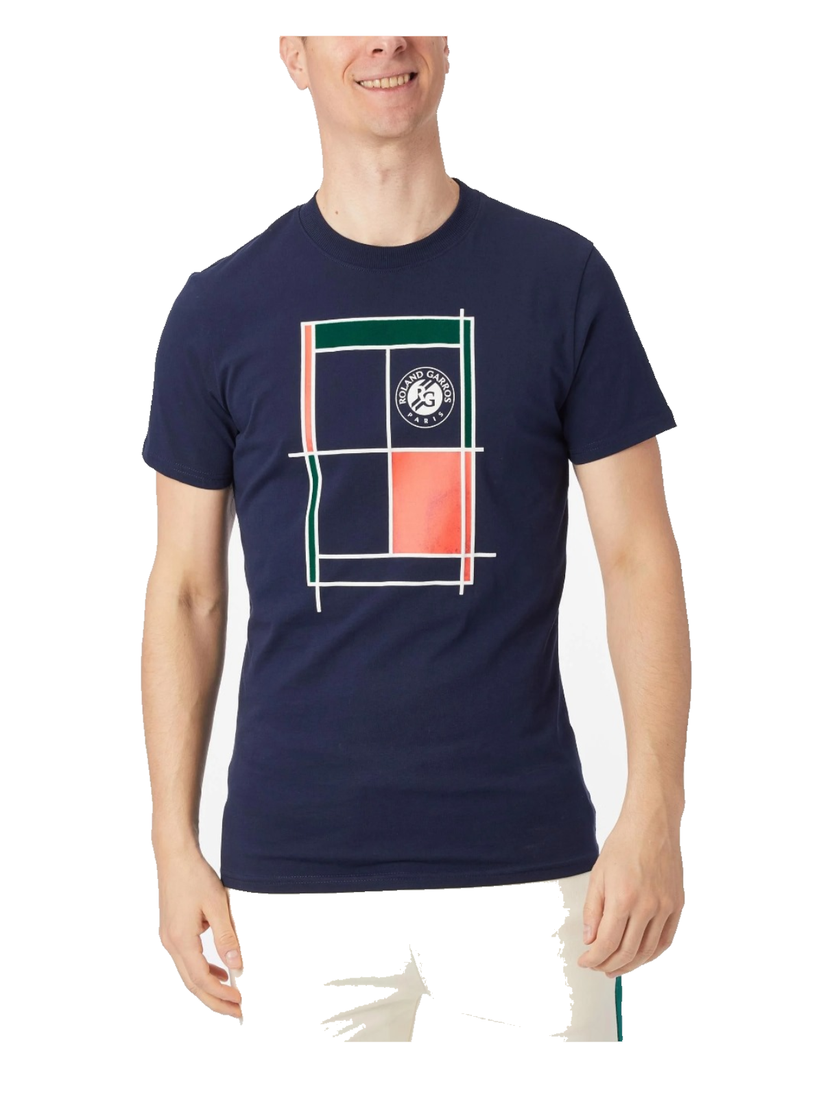 Playera Deportiva T-shirt Roland Garros Algodón Peinado Rafa