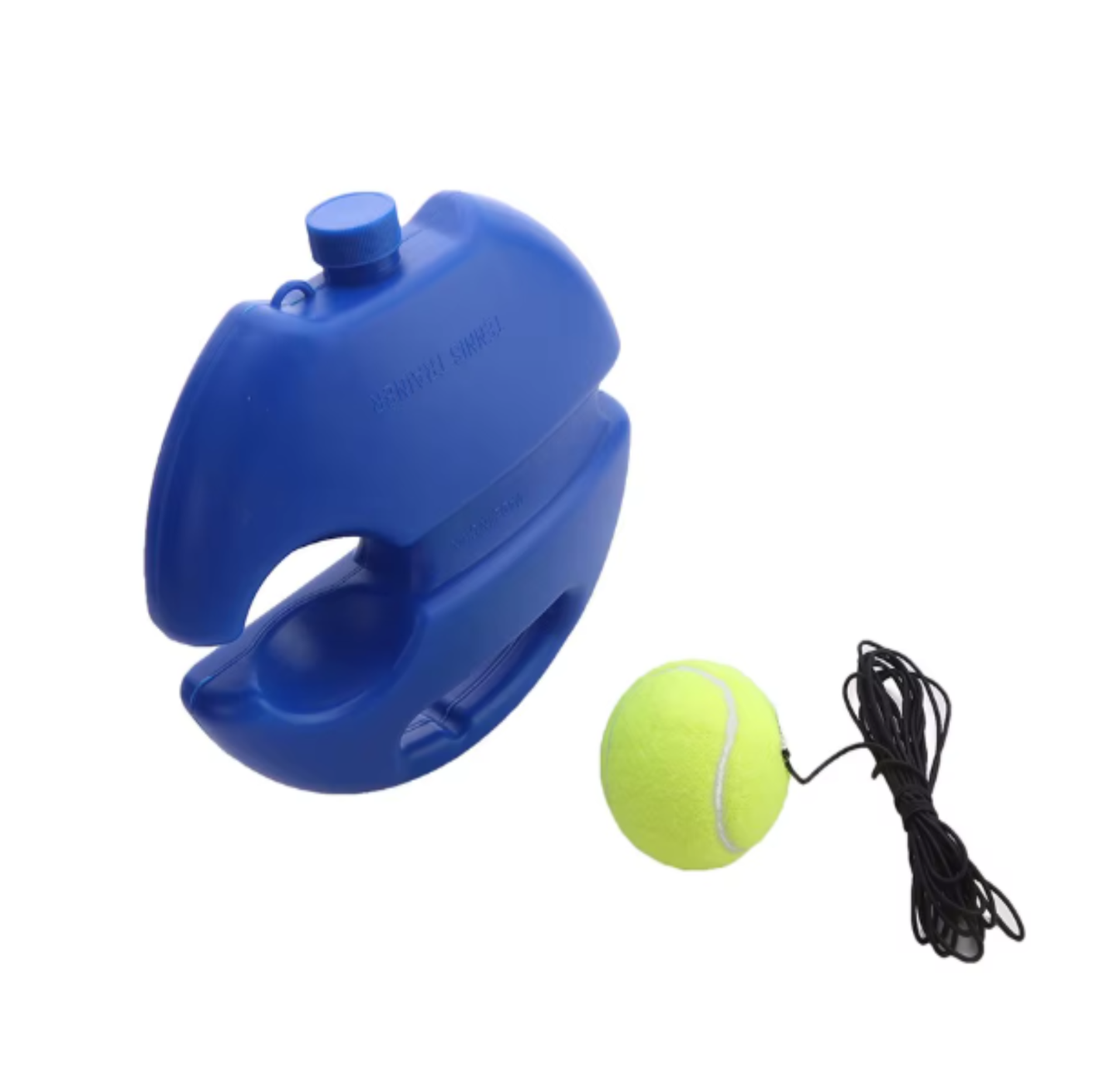 Kit Juego Base De Entrenamiento Pelota Tenis Rebote Portatil