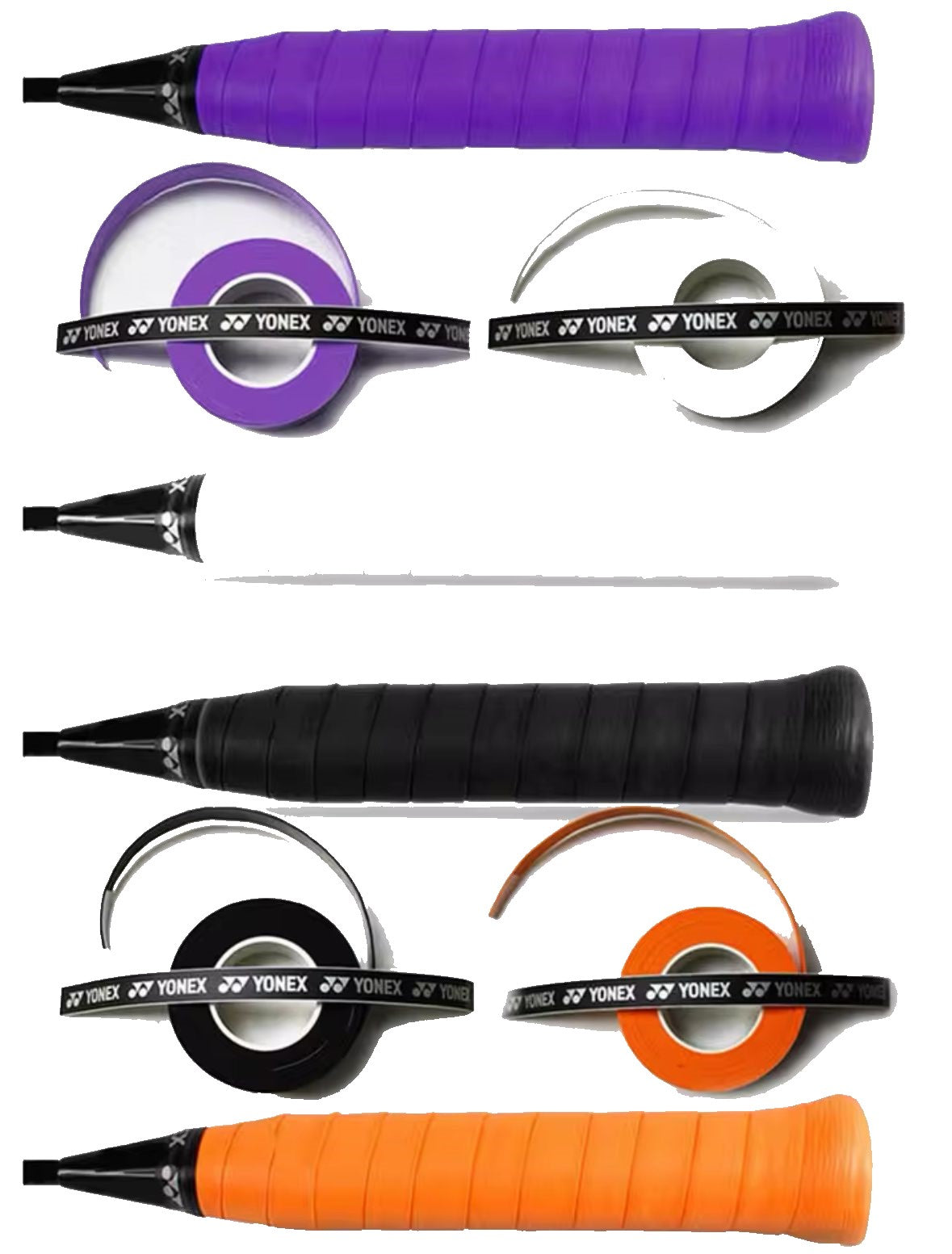 Grip Yonex Raqueta Pack Rollo Tenis Padel Squash Frontenis Negro