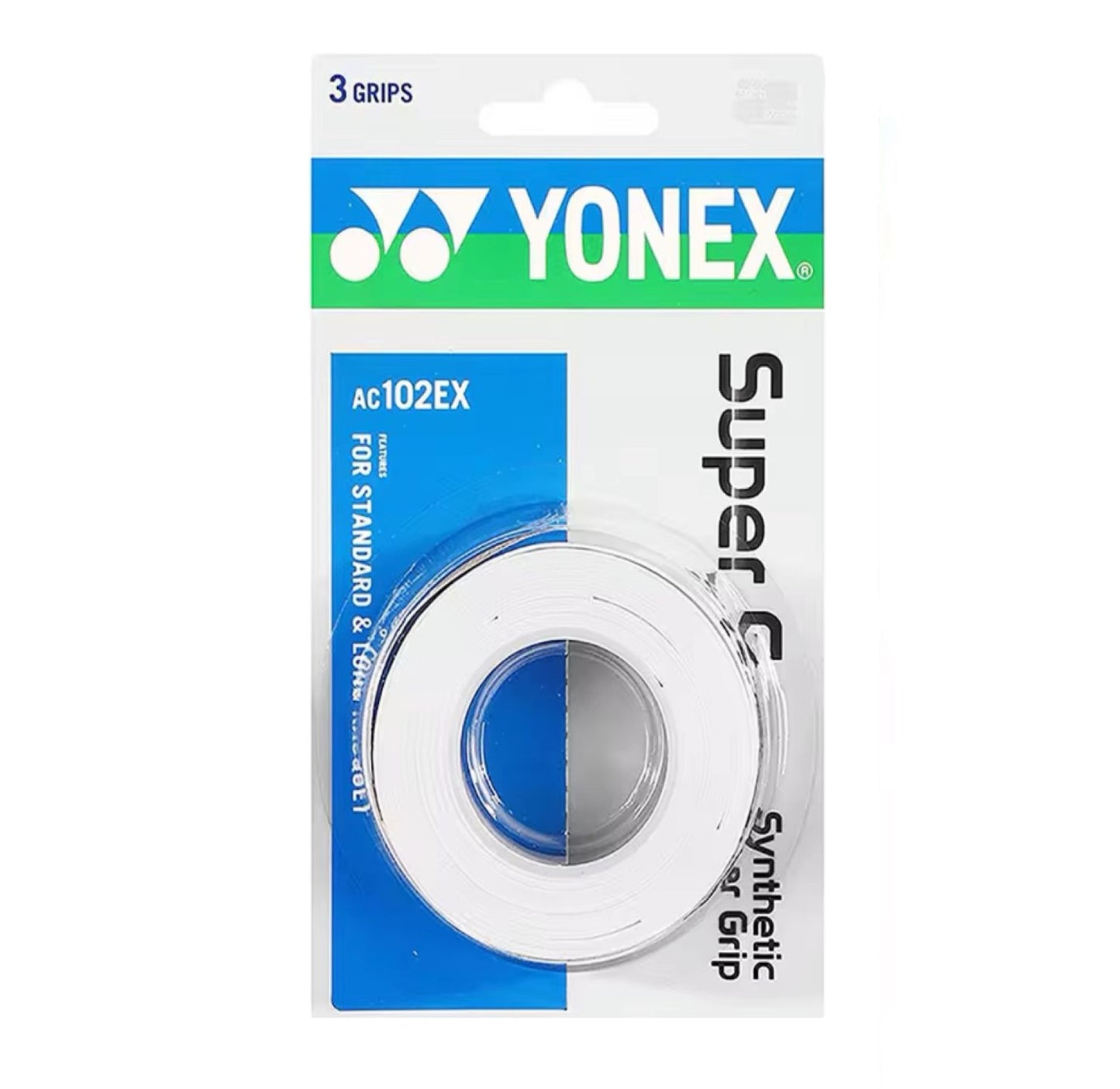 Grip Yonex Raqueta Pack Rollo Tenis Padel Squash Frontenis Negro